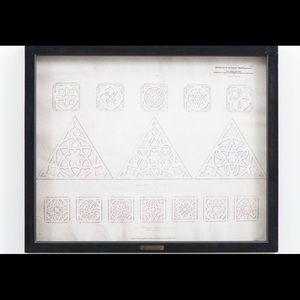 Joanna Gaines Magnolia Framed Architecture Artwork